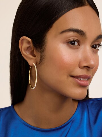 Ted Baker - Pendientes 'PERLA' en oro