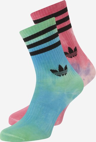 ADIDAS ORIGINALS Socken 'Batik ' in Grün: predná strana