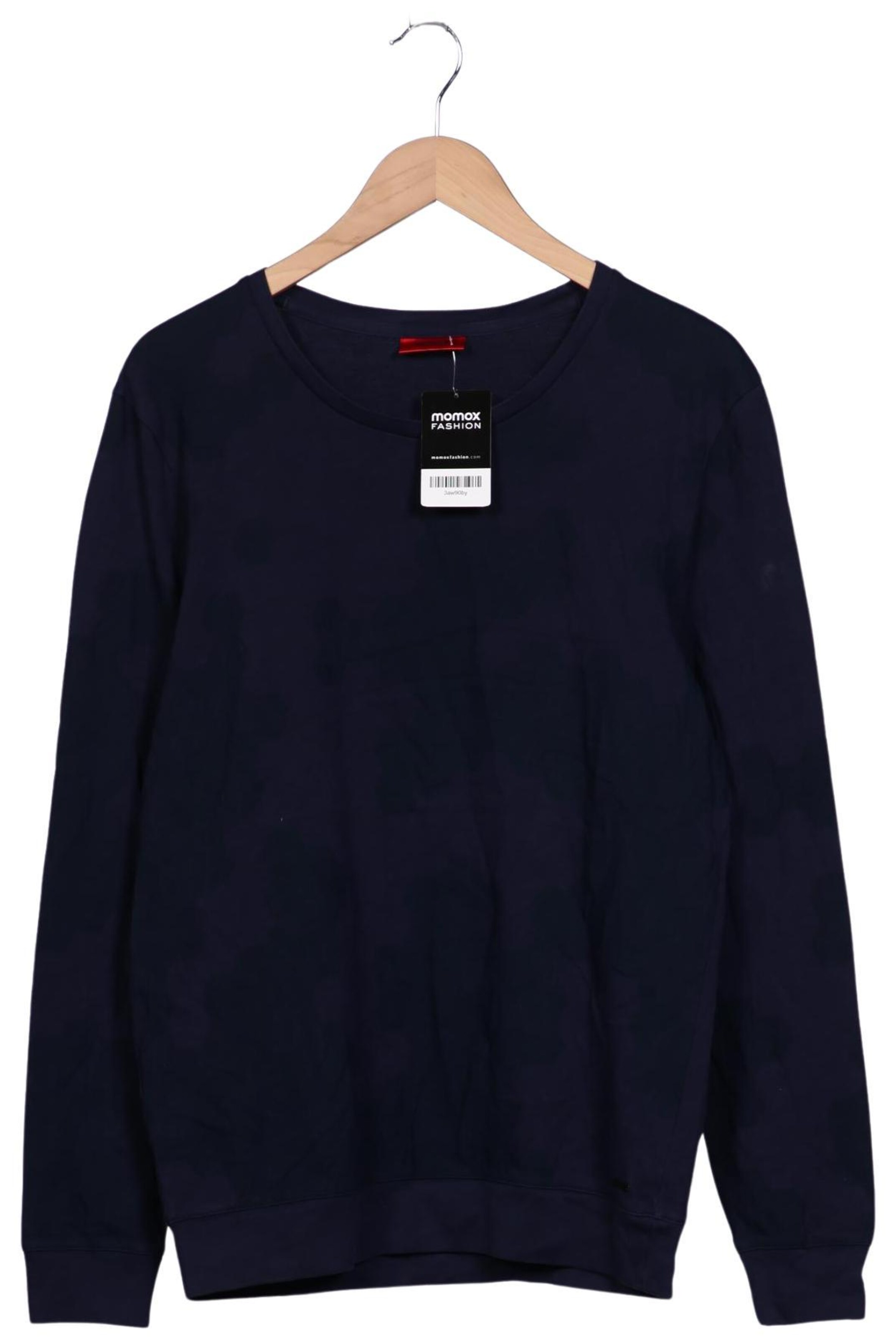 HUGO Sweatshirt & Zip-Up Hoodie in L in Blue: front