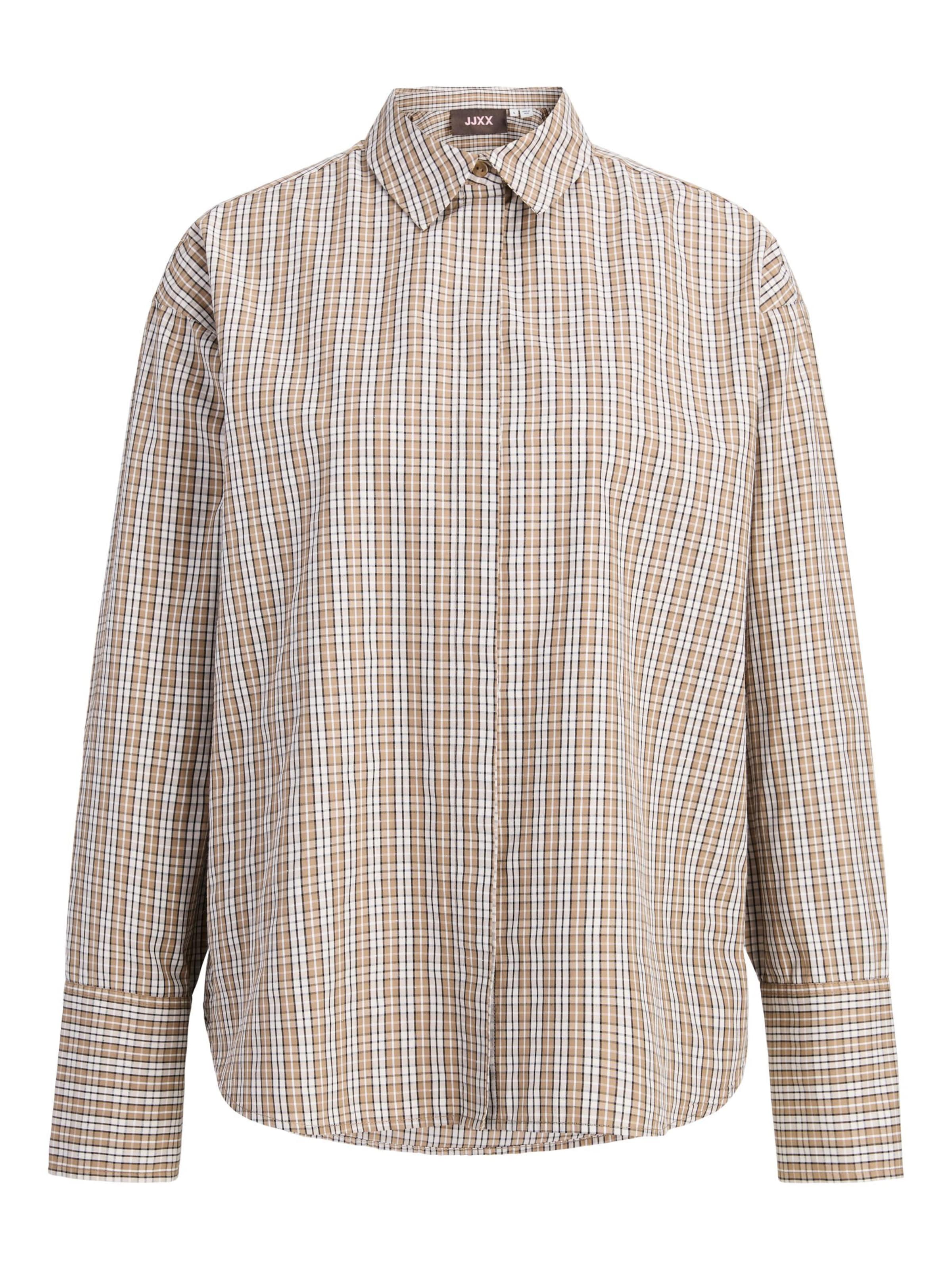 JJXX - Blusa 'JXCaro' en marrón: frente