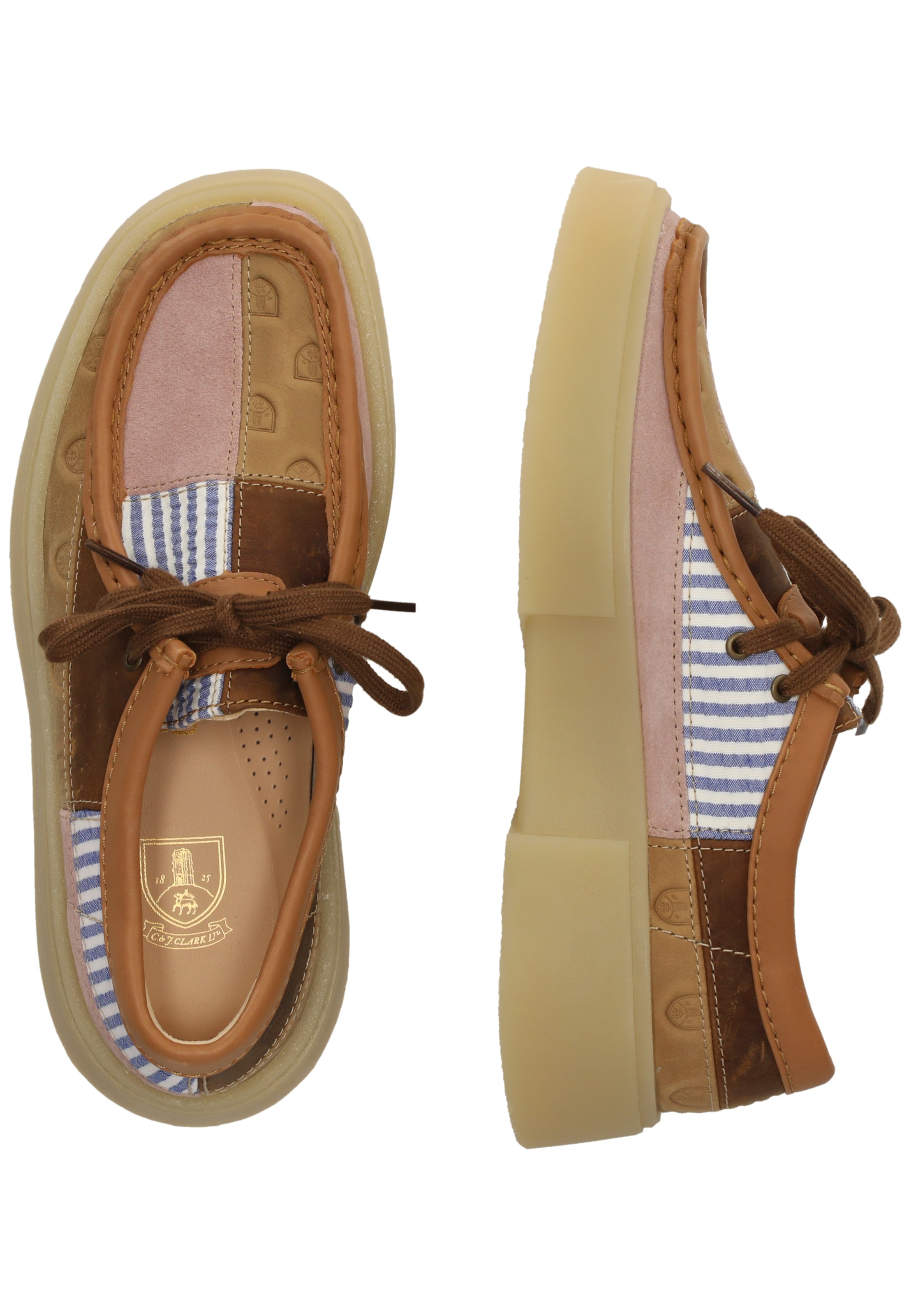 CLARKS Lace-up shoe 'Torview' in Brown