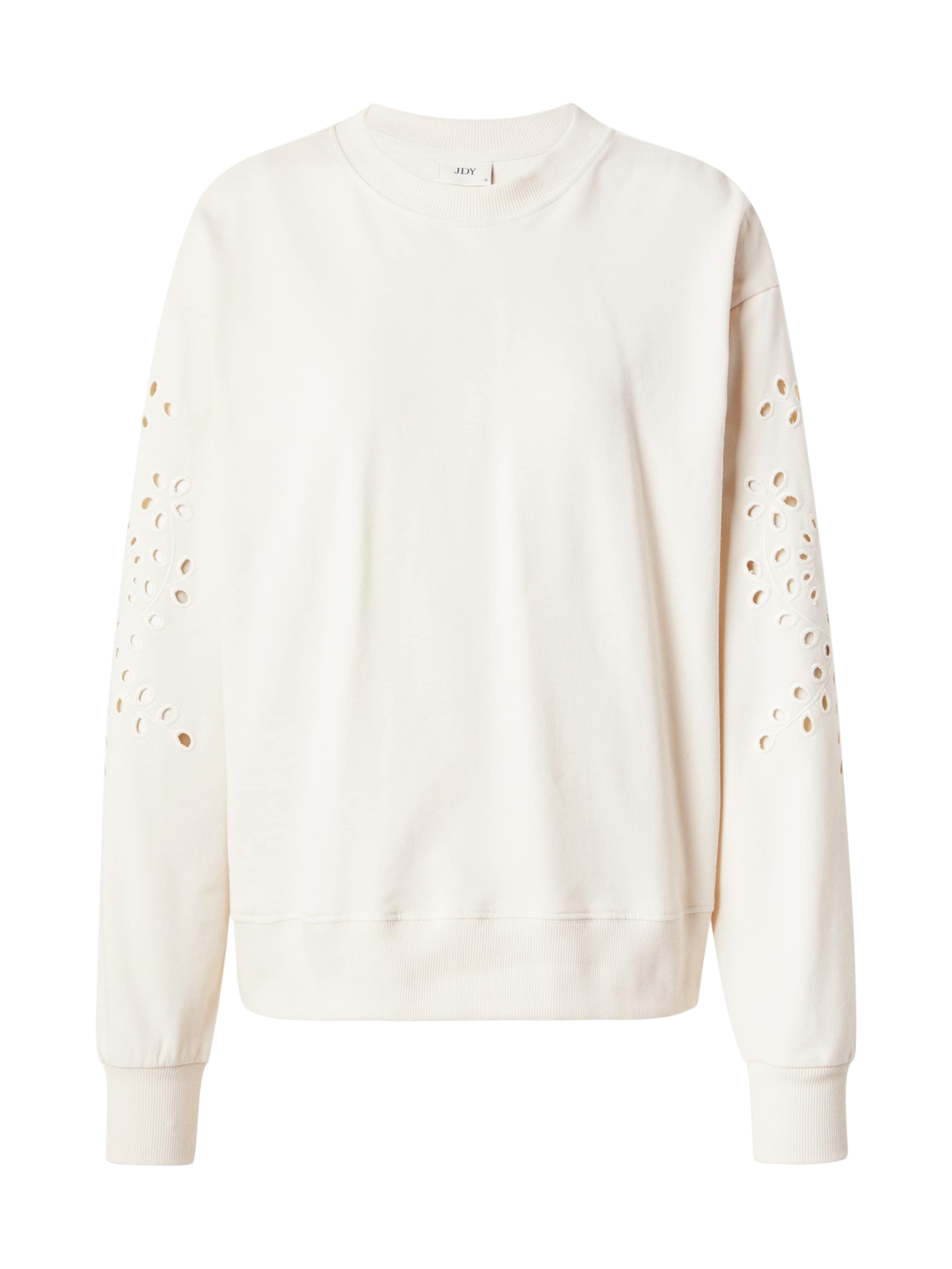 JDY Sweatshirt 'JDYJINNI' i beige: forside