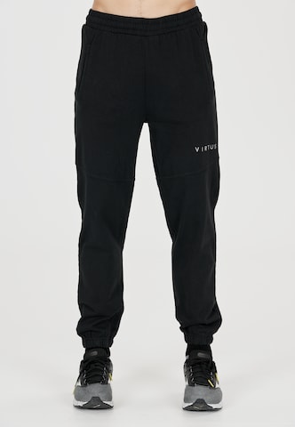 Virtus Regular Workout Pants 'Bold' in Black: front