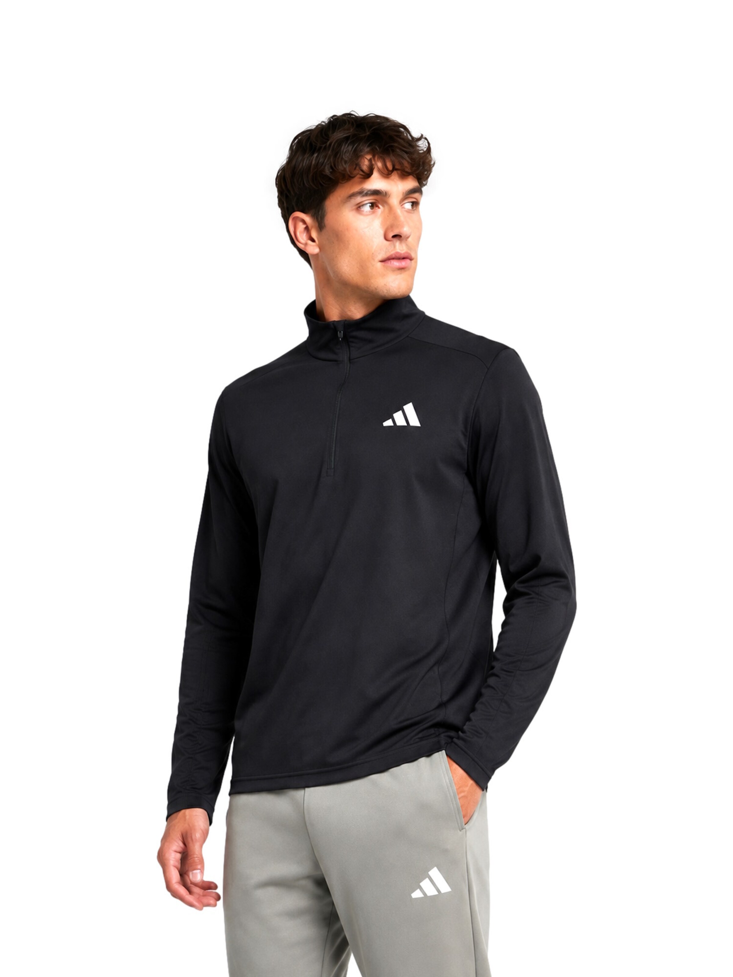regular Pantaloni sportivi di ADIDAS PERFORMANCE in grigio: frontale