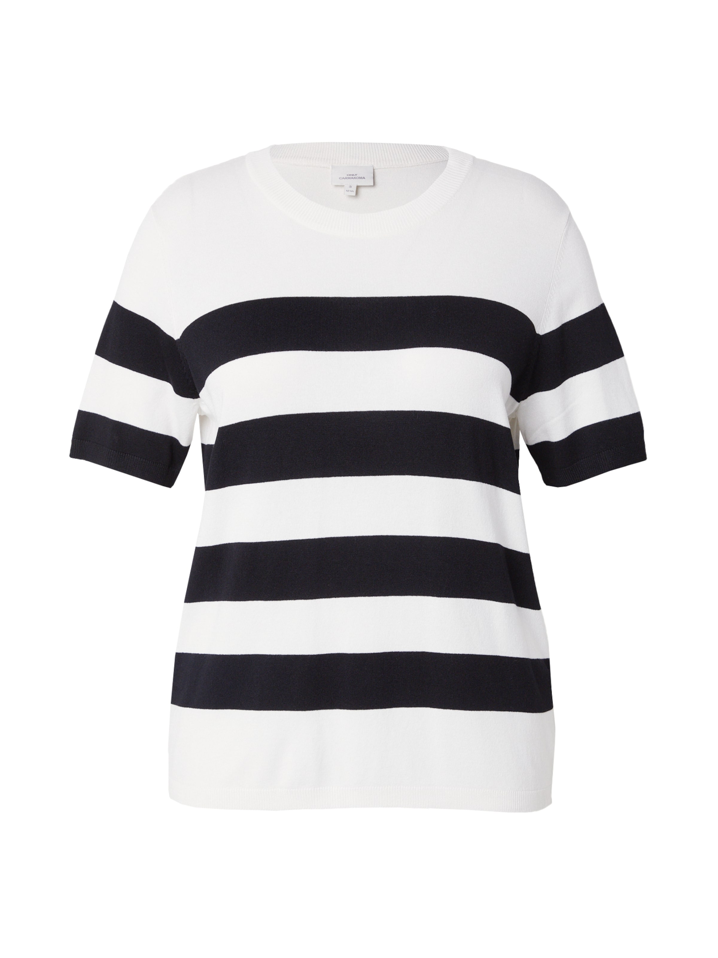 Pull-over 'CARMILA' ONLY Carmakoma en blanc : devant