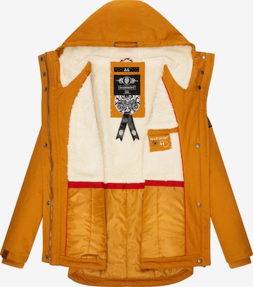 MARIKOO Winter Jacket 'Bikoo' in Brown
