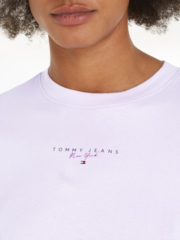 Tommy Jeans Curve T-Shirt in Lila