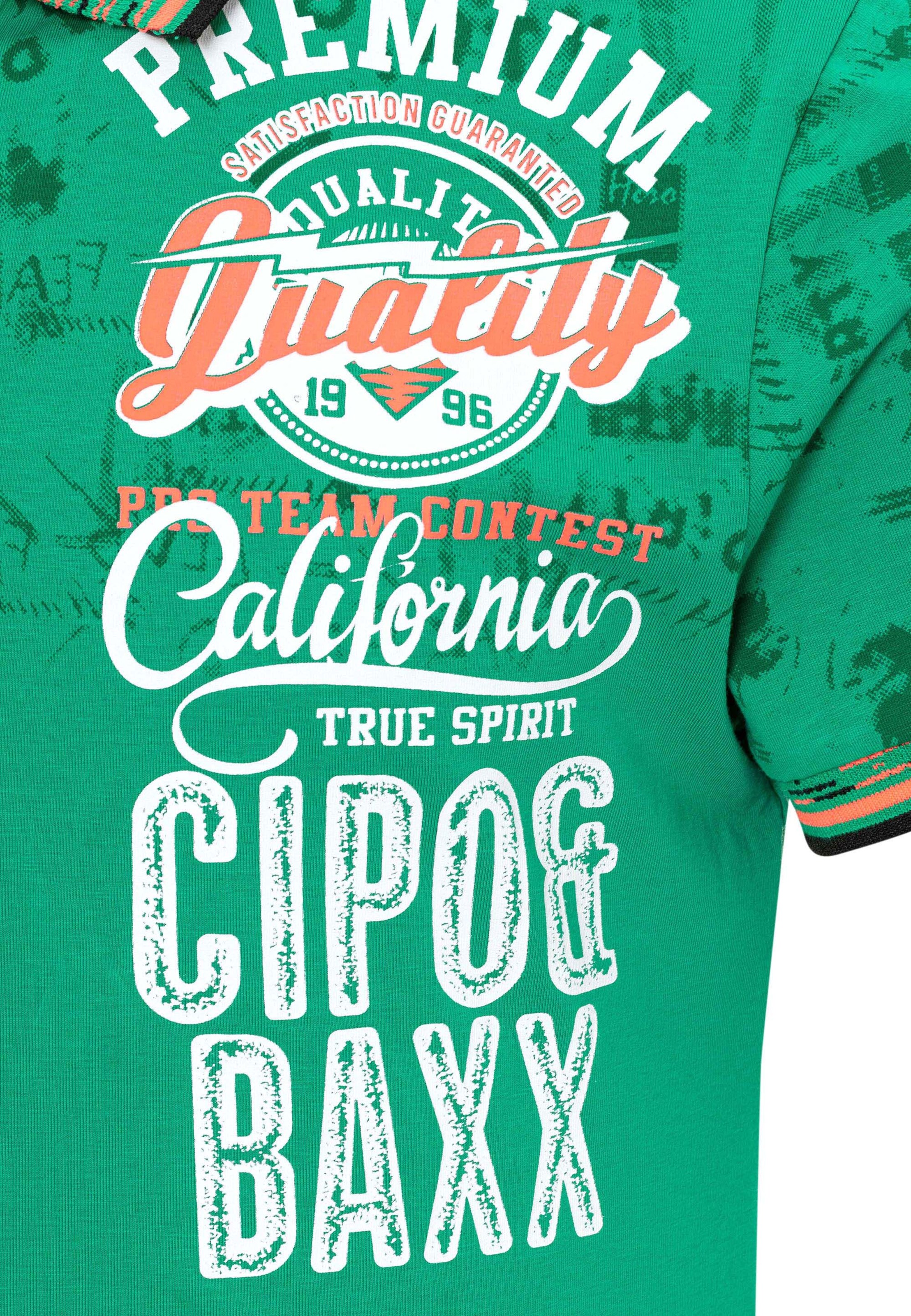 CIPO & BAXX Shirt in Green
