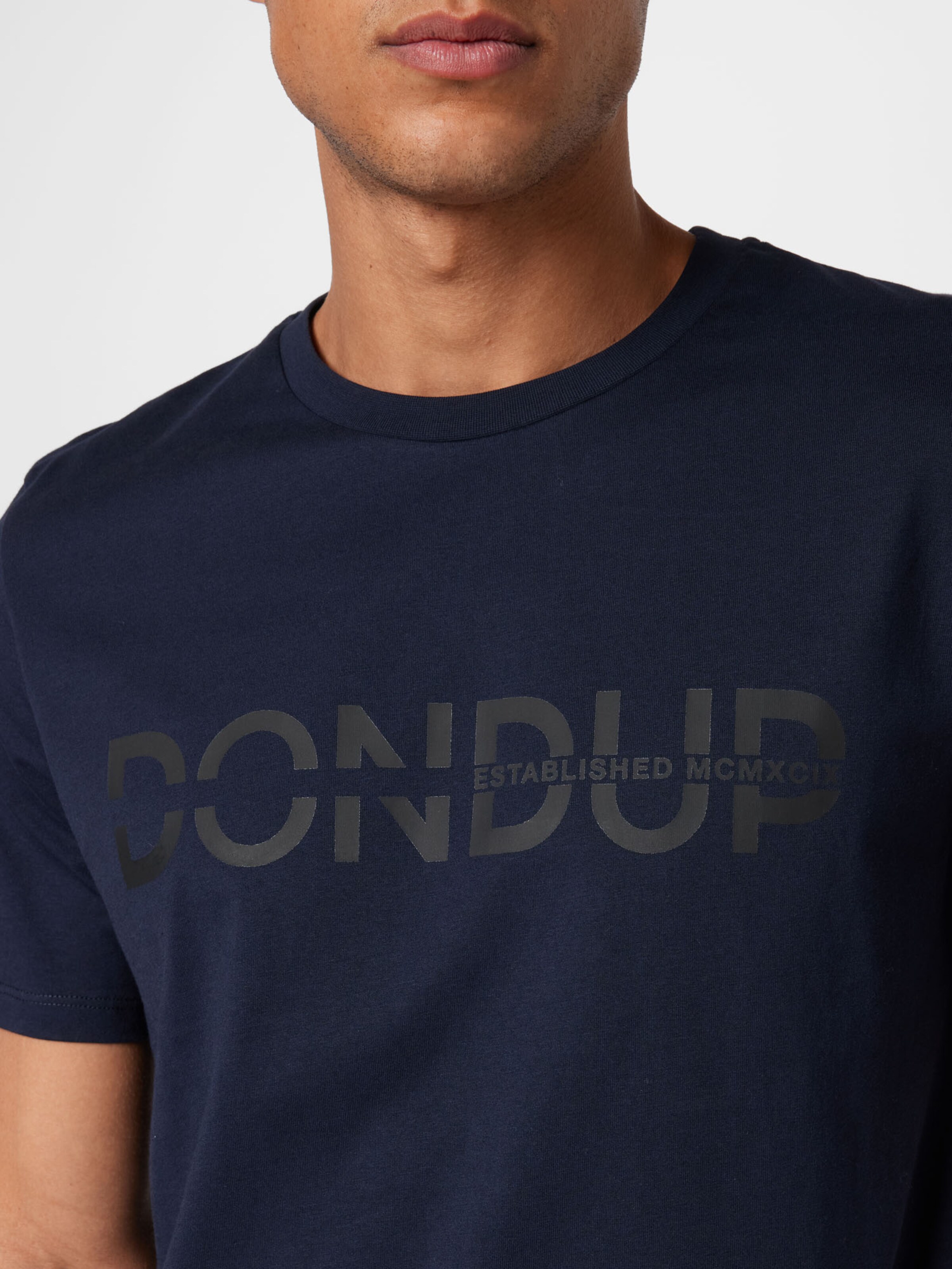 Homme T-Shirt Dondup en Bleu Foncé 