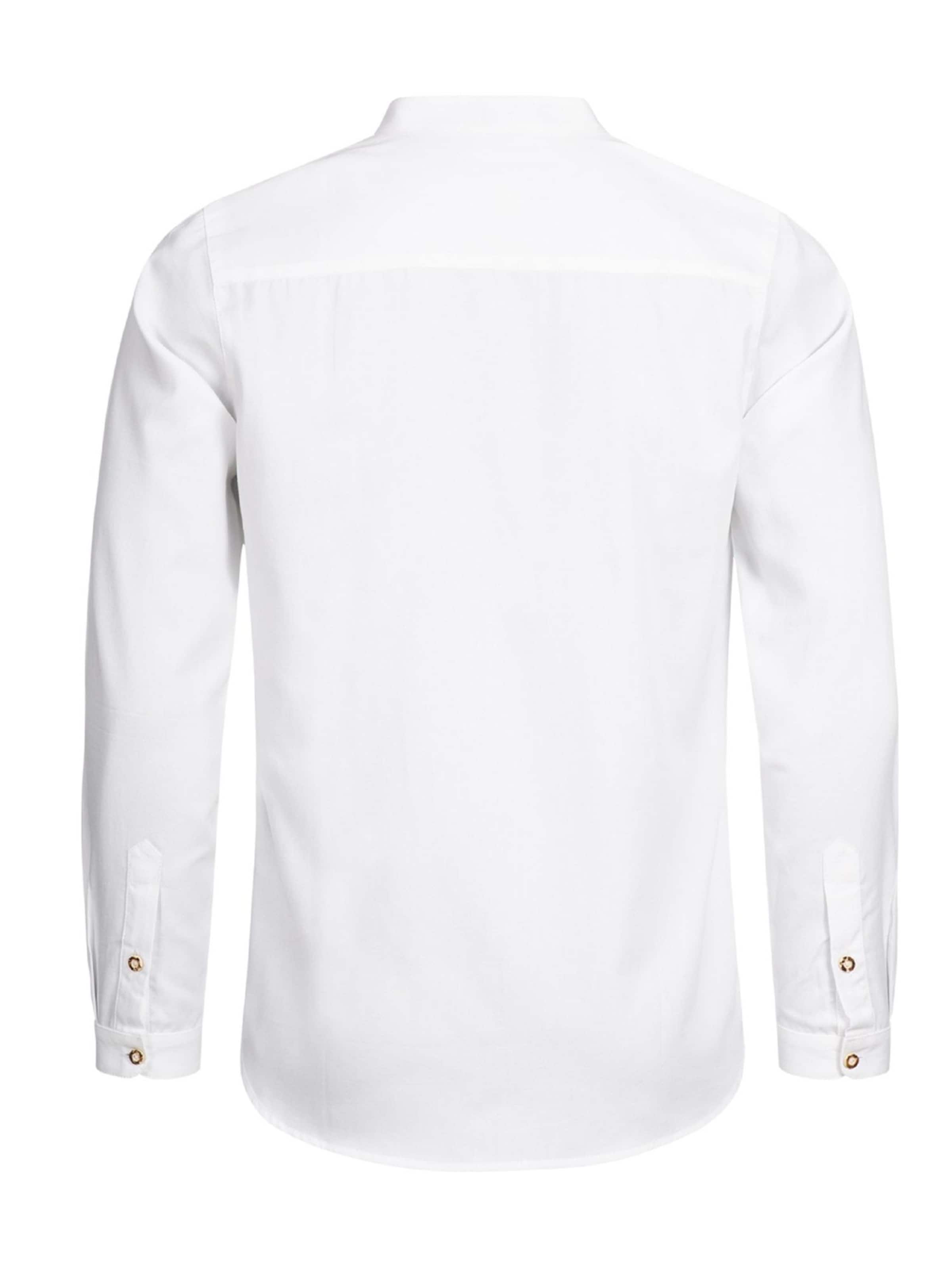 STOCKERPOINT Trachtenshirt 'Fredi'‌‌‌‌‌‌‌‌ in Weiß