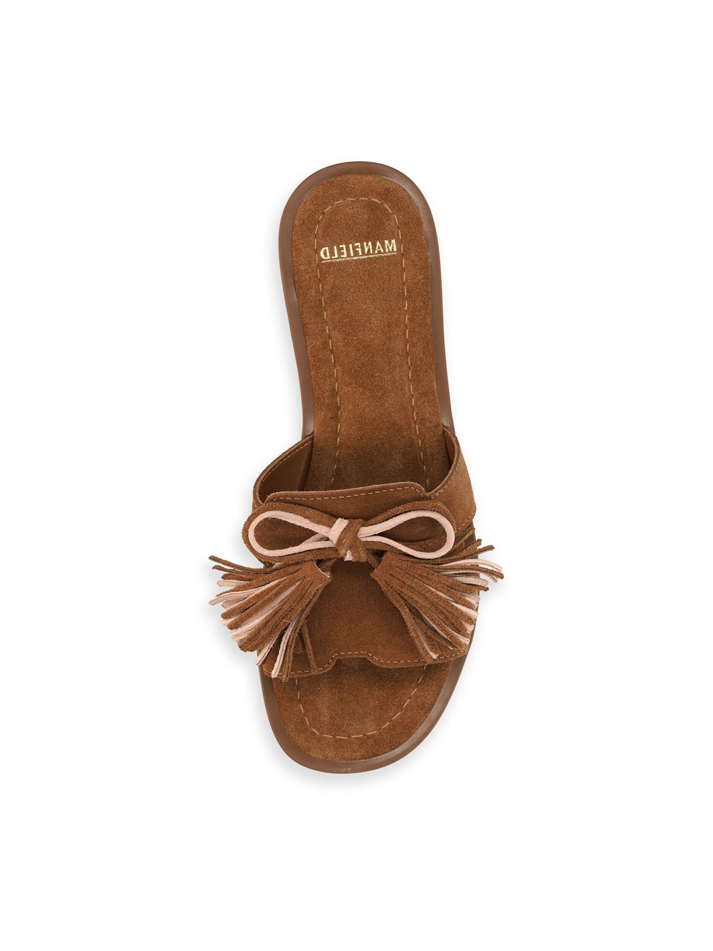 Sandales MANFIELD en marron