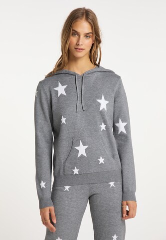 IZIA Sweatshirt in Grey: front