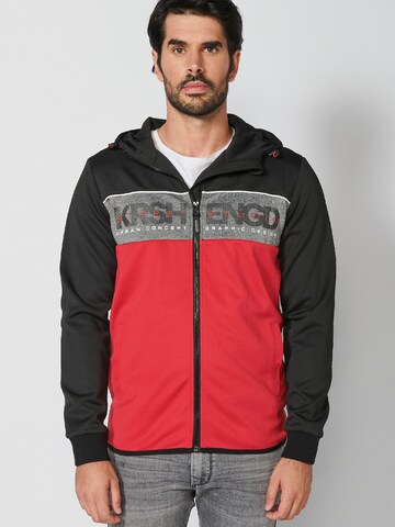 KOROSHI Between-Season Jacket in Red