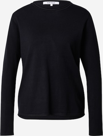 Pull-over Soft Rebels en noir : devant