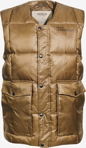 Gilet 'Gilet' HALO en marron : devant