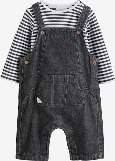 Next Setti koossa 74 värissä harmaa denim / tummanharmaa / valkoinen, Tuotenäkymä