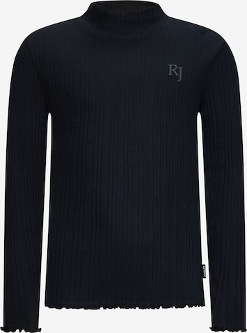 Retour Jeans Футболка 'Vivre' в Черный: спереди