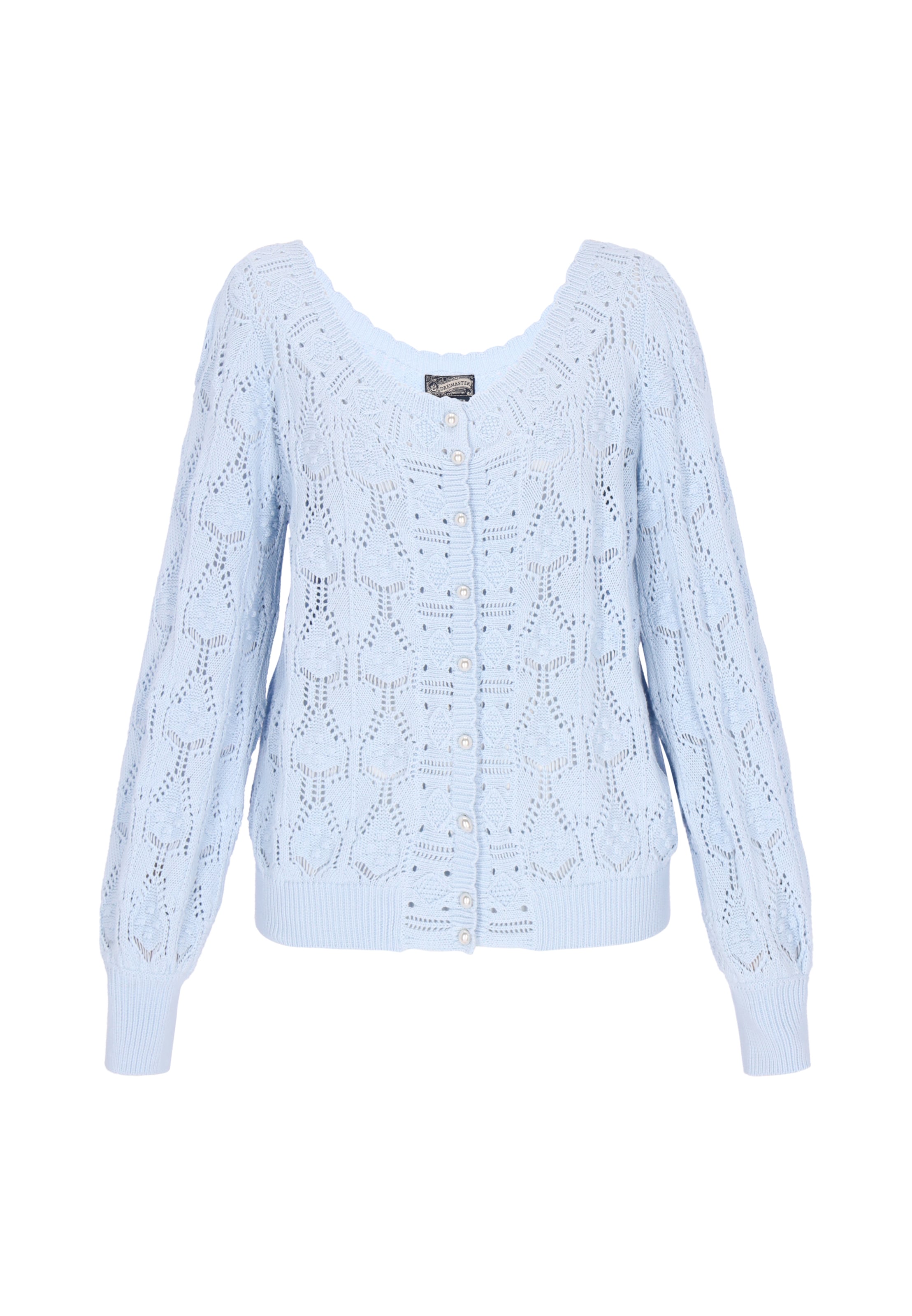 DreiMaster Vintage - Cárdigan en azul: frente