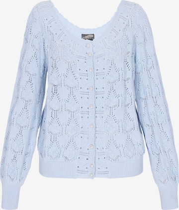 DreiMaster Vintage - Cárdigan en azul: frente