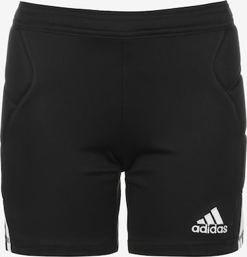 ADIDAS PERFORMANCE Regular Workout Pants 'Tierro' in Black: front