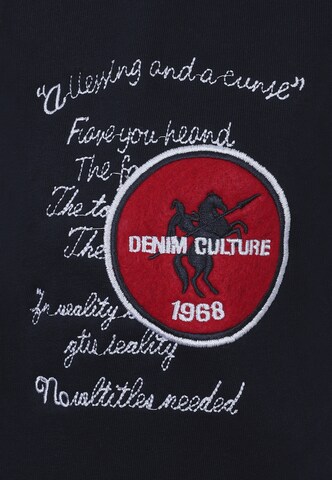 DENIM CULTURE Between-Season Jacket 'CECILIE' in Blue