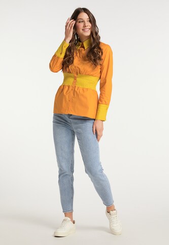 MYMO Bluse in Orange