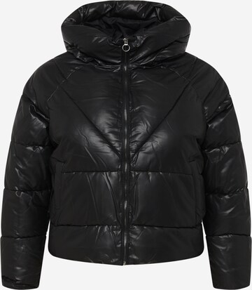 ONLY Carmakoma Between-season jacket 'ANJA' in Black: front