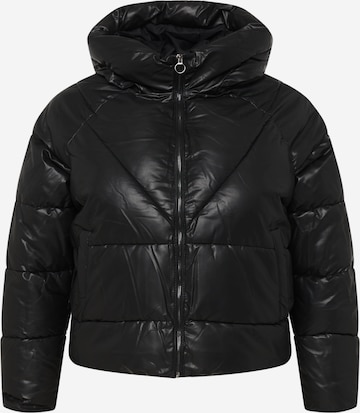 ONLY Carmakoma Jacke 'ANJA' in Schwarz: predná strana