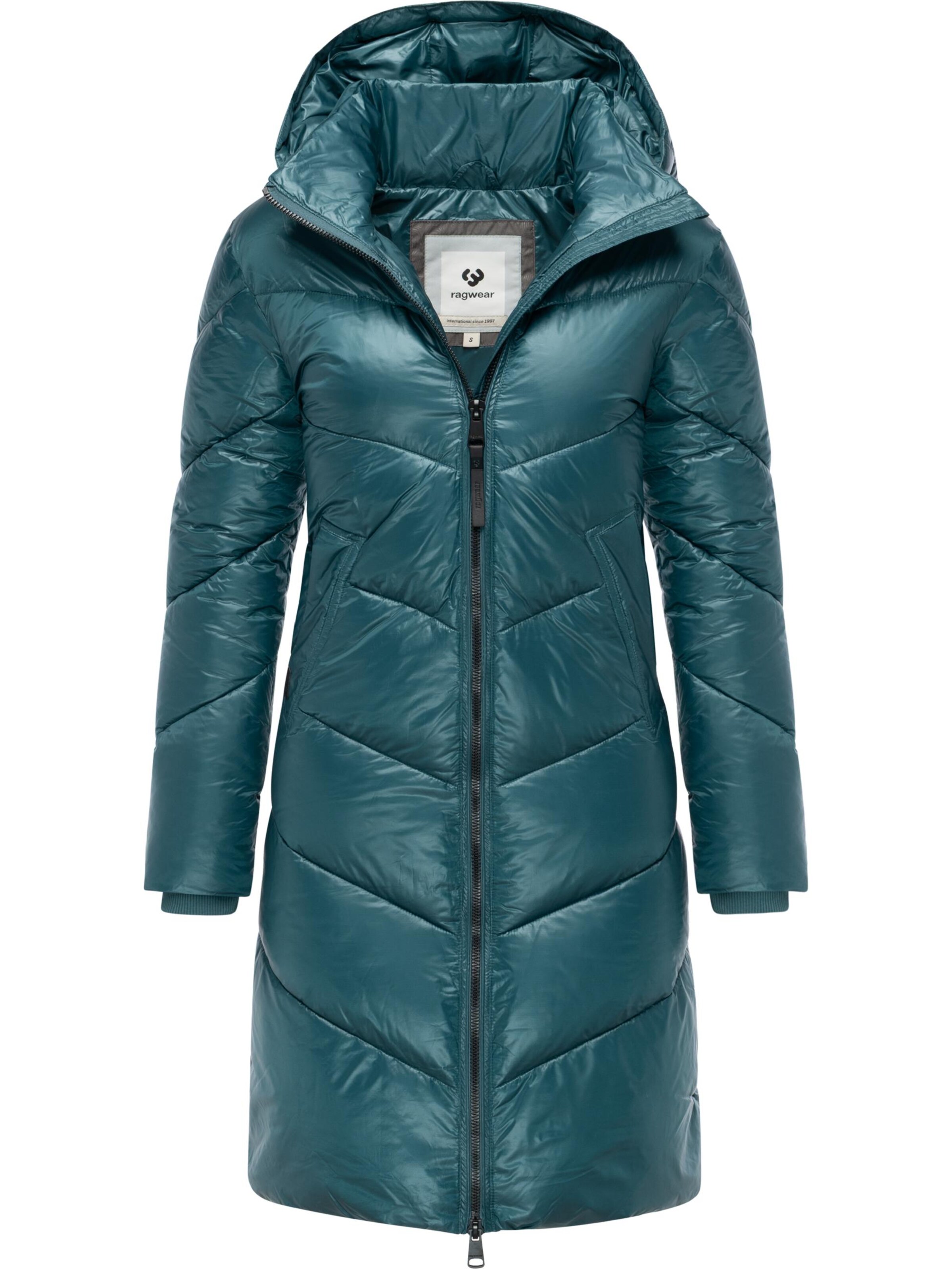 Ragwear Płaszcz zimowy 'Rebelka Youmodo' w kolorze zielony