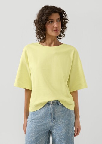 T-shirt s.Oliver en jaune : devant
