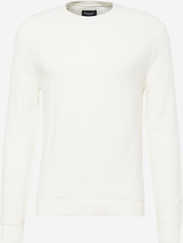 Abercrombie & Fitch Sweater in Beige: front