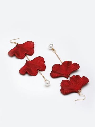 AVANT-GARDE PARIS Earrings 'Petrama' in Red