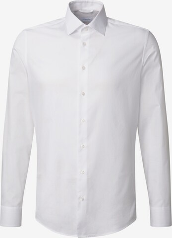 Chemise business 'Shaped' SEIDENSTICKER en blanc : devant