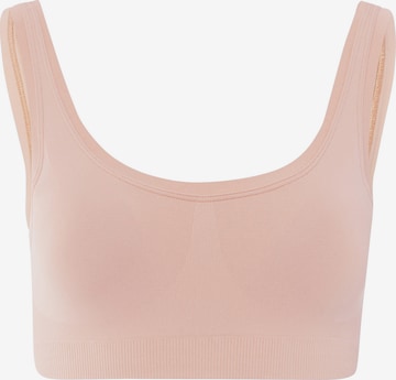 Hanro Bustier BH 'Touch Feeling' in Roze: voorkant