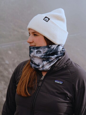 WESORA GmbH Loop scarf 'Printed Neckwarmer Fleece + UV-Schutz' in Grey