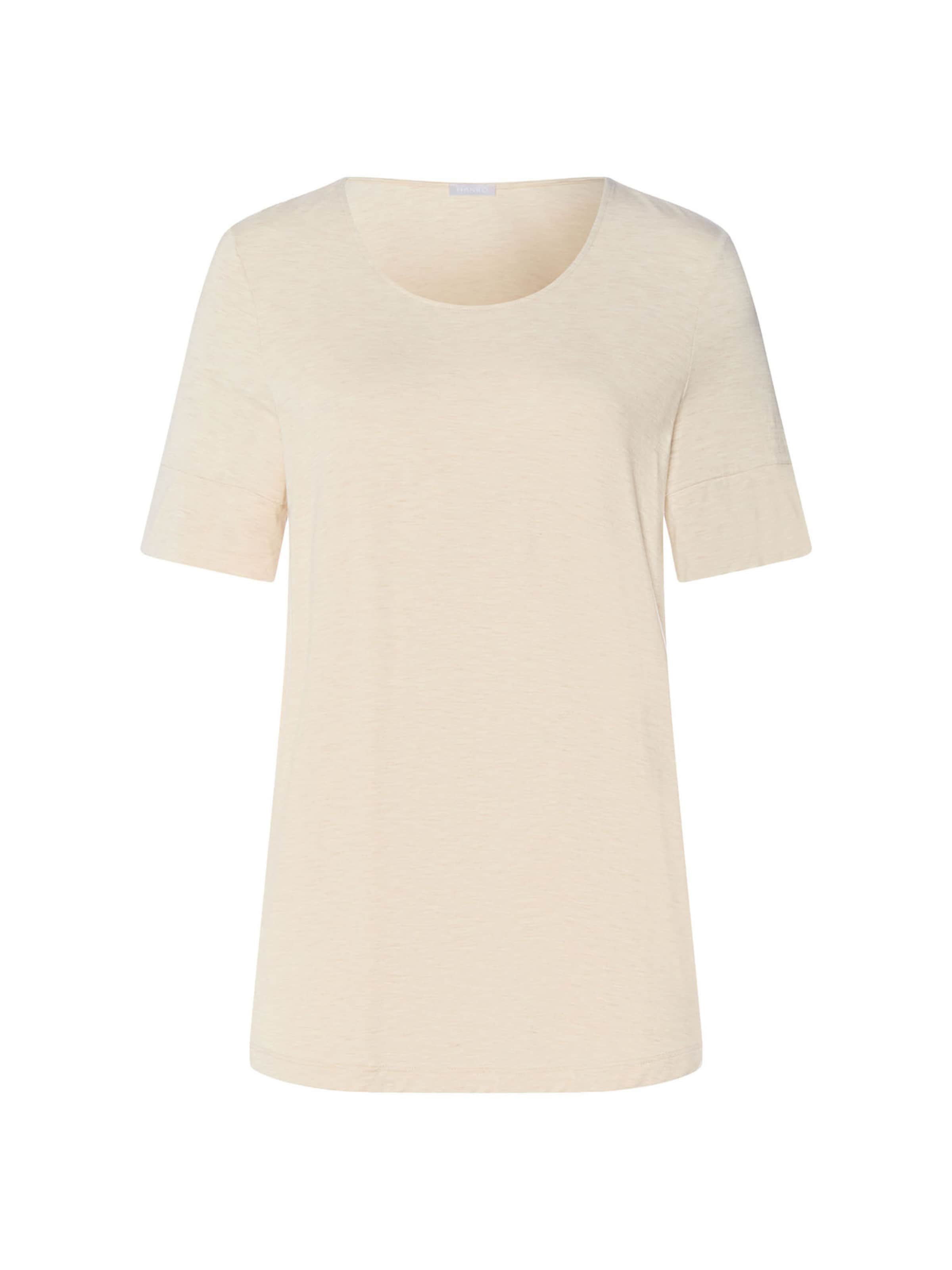 Hanro Shirt 'Natural Elegance' in Beige: front