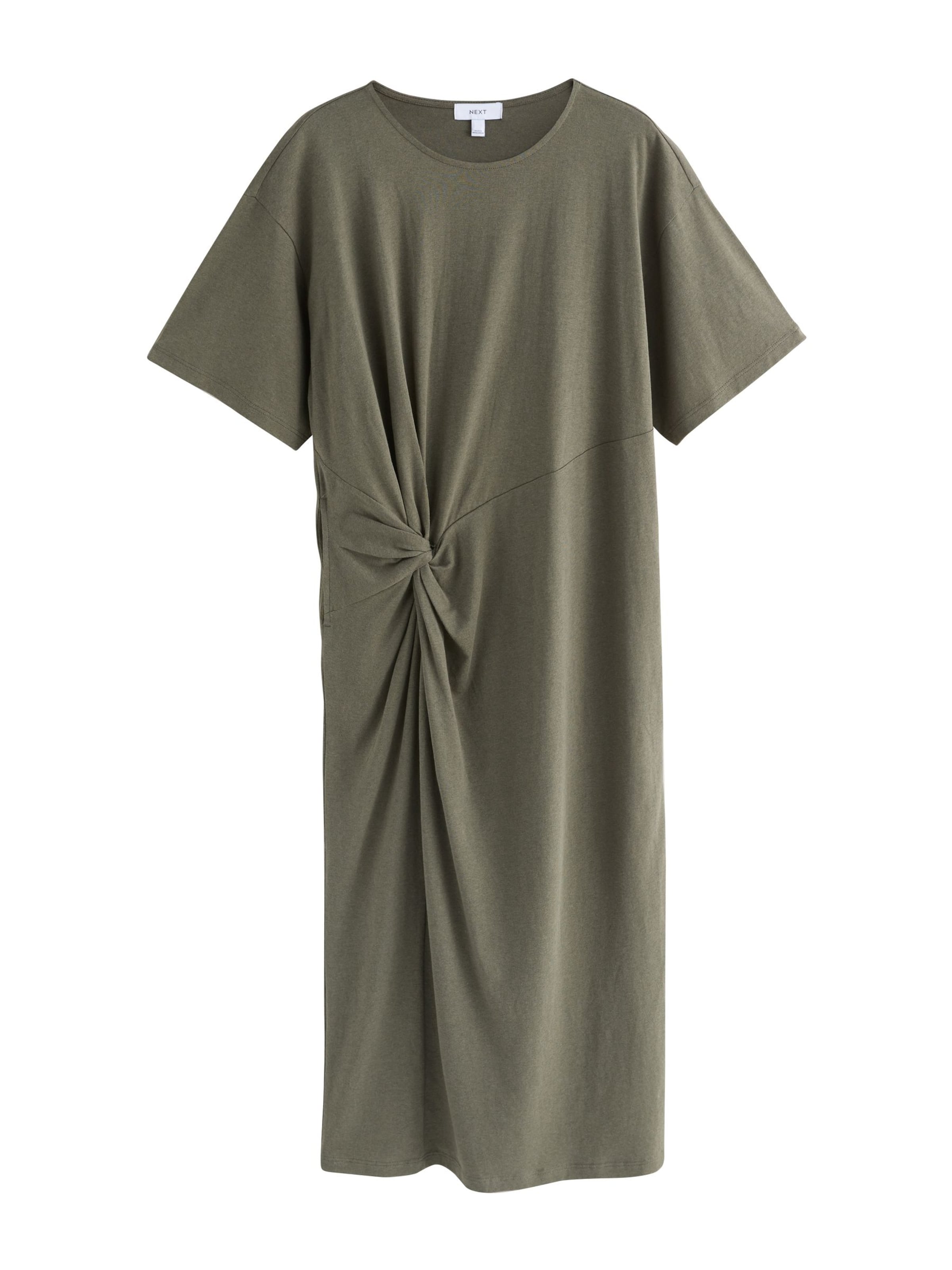 Rochie de la Next pe verde: față