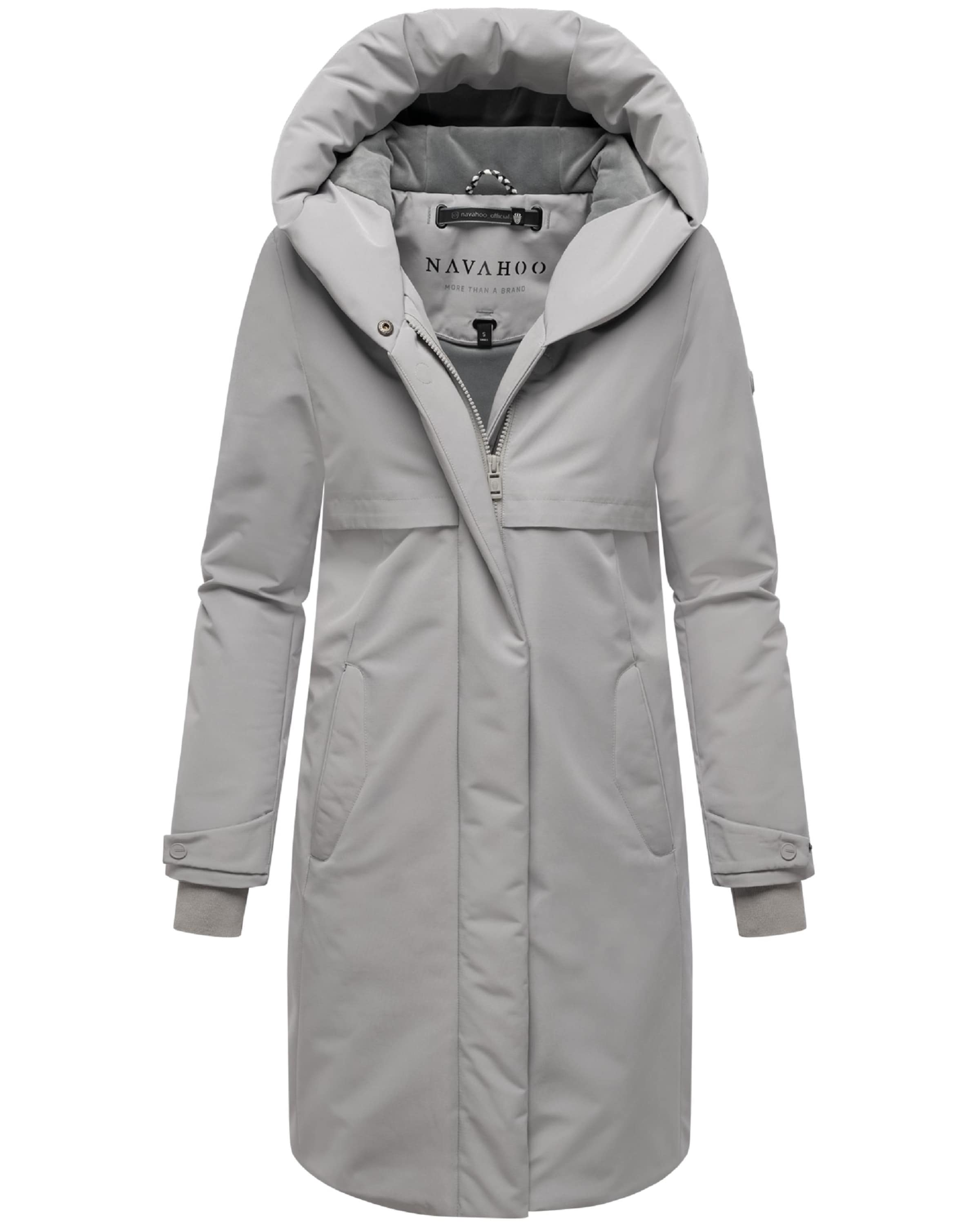 NAVAHOO Зимнее пальто 'Domingaa 14' в Серый