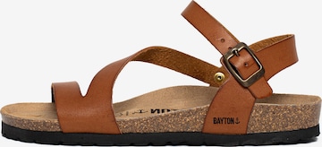 Sandalo 'Vigo' di Bayton in marrone: frontale