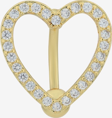 Akzent Piercings 'Zirkonia' in Gold: front