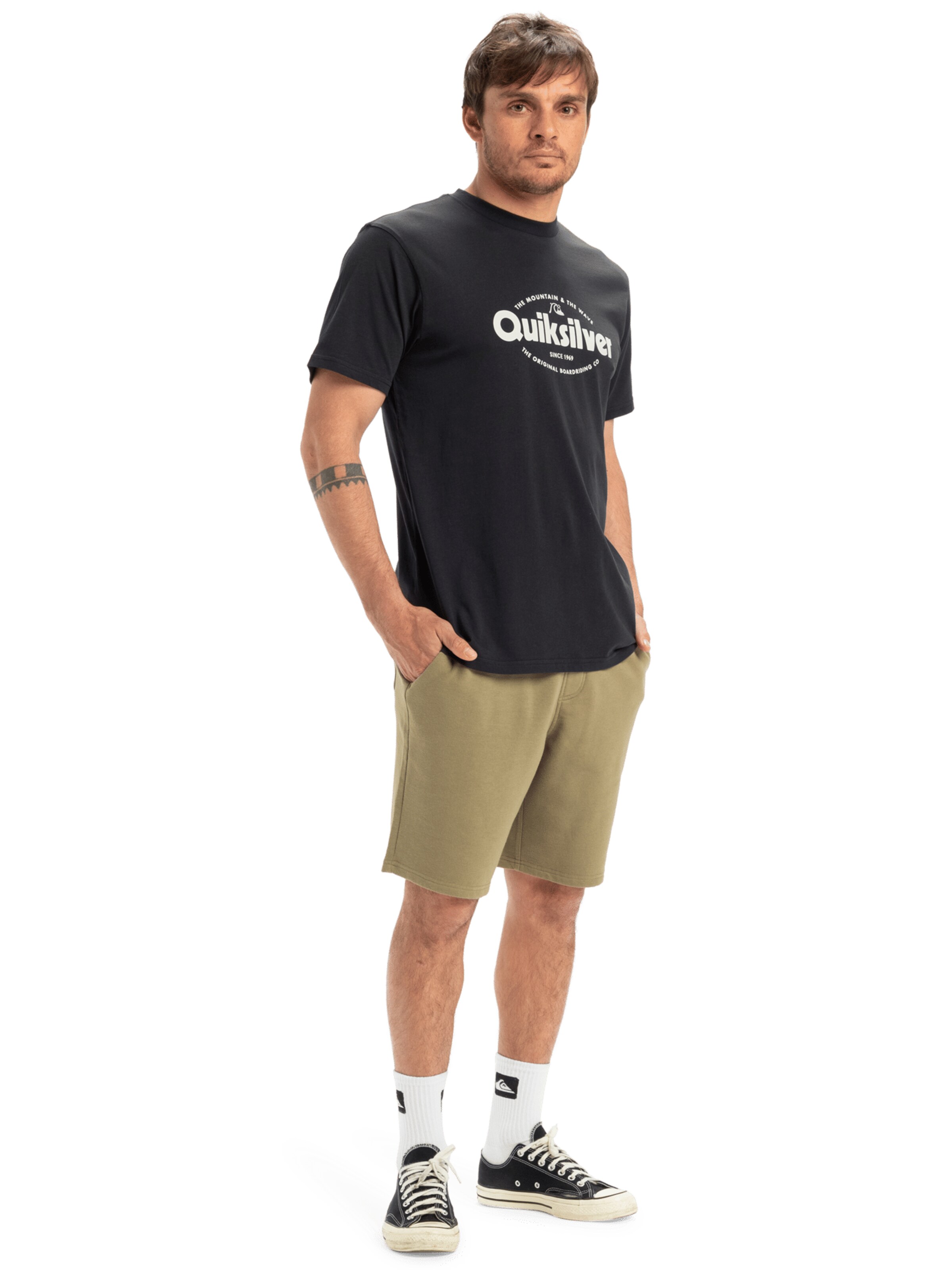 Regular Pantalon 'Salt Water' QUIKSILVER en vert