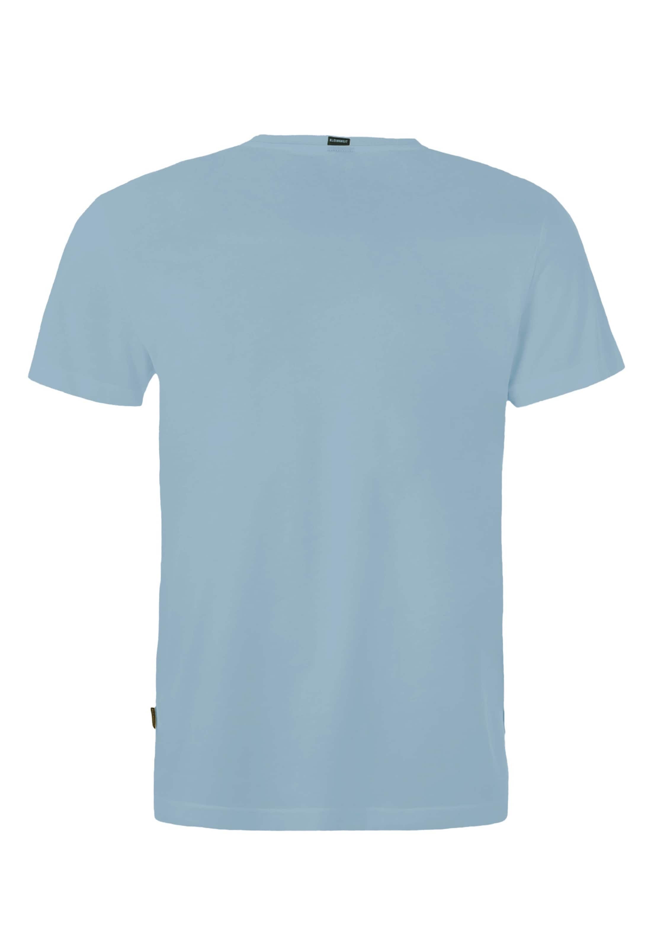 Maglietta 'Freu Dich' di Kleinigkeit in blu