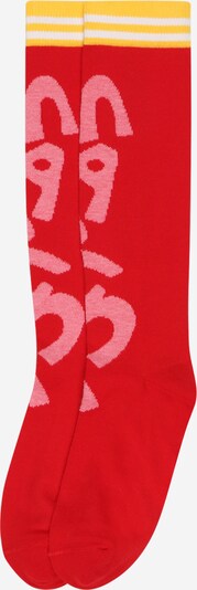 Marni Socken in gelb / rot / pastellrot / weiß, Produktansicht