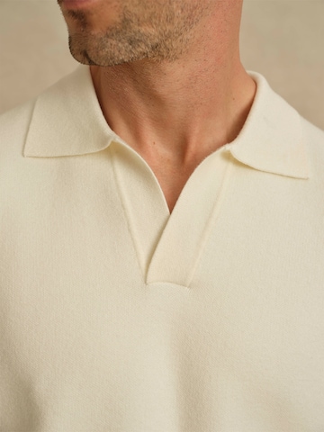 DAN FOX APPAREL Свитер 'Jaron' в Белый