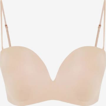 Penti Push-up BH in Beige: Vorderseite