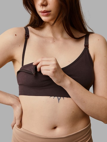 BOOB Nursing Bra 'Fast Food' in Brown