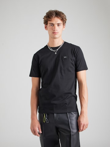 19V69 ITALIA T-Shirt 'Rafael' in Schwarz: Vorderseite