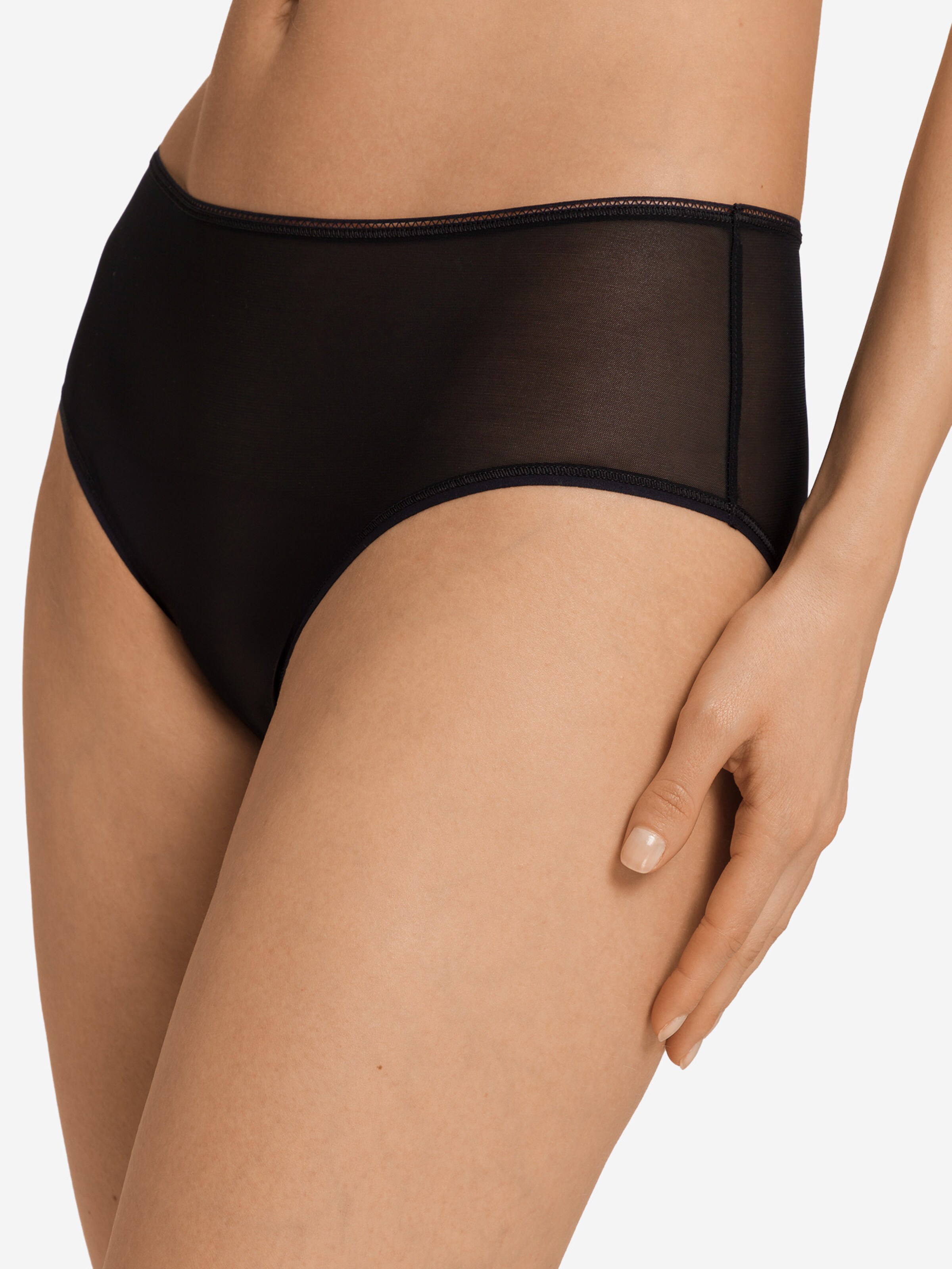 Slip ' Smooth Illusion ' Hanro en noir