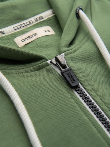 Sweat-shirt Ombre en vert