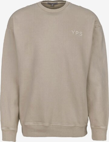 Young Poets Society Sweatshirt 'Ciel' in Beige: predná strana